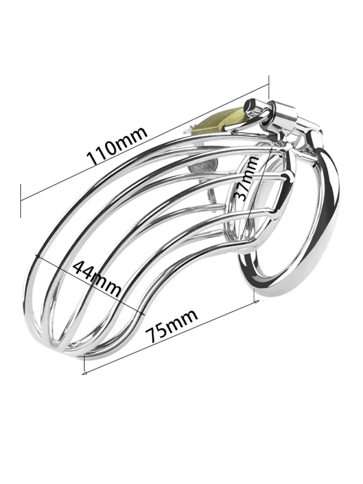 B-Series Metal Penis Cock Cage - Kyskhetsbur 3