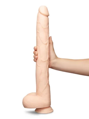 B-vibe Bone Deep-Insert Dildo 43 cm - XXL dildo 0