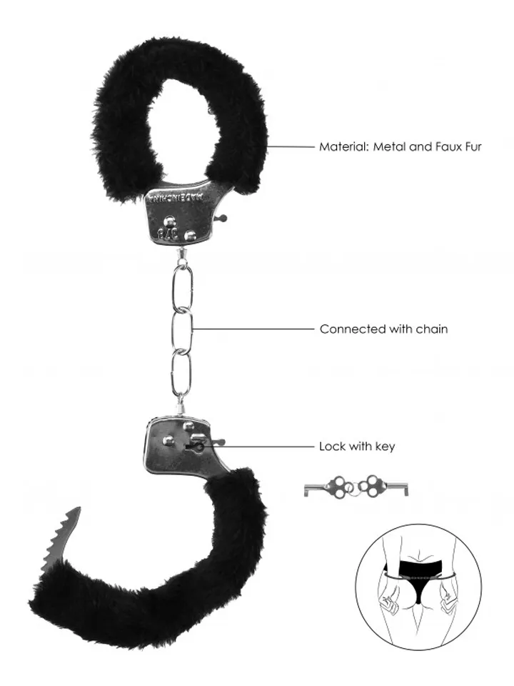Beginner's Furry Hand Cuffs - Handbojor 3