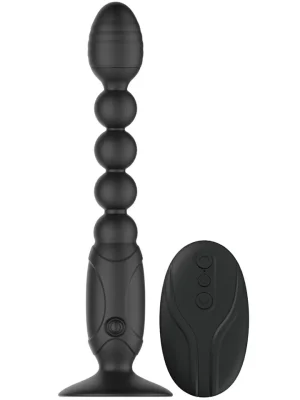 Bendy Bend & Stay In Place Wireless Vibrating Analbeads - Analvibratorer 1