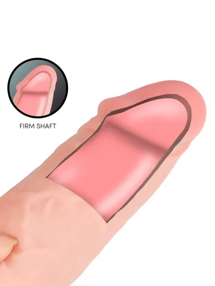 Bernd Triple Density Swinging Balls Dildo 23,5 cm - Realistisk dildo 3