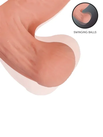 Bernd Triple Density Swinging Balls Dildo 23,5 cm - Realistisk dildo 4