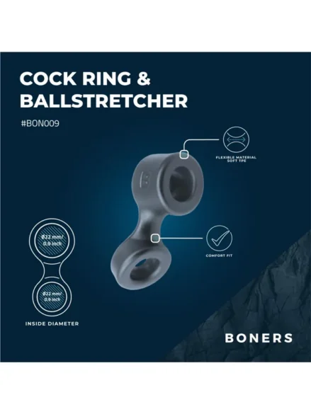 Boners Cock Ring & Ball Stretcher - Penis & pungring 2