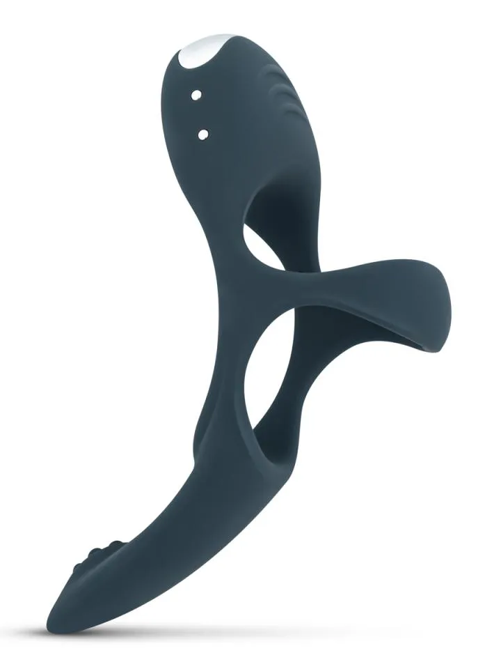 Boners Triple Vibrating Cockring Blue | Uncategorized | Intimast