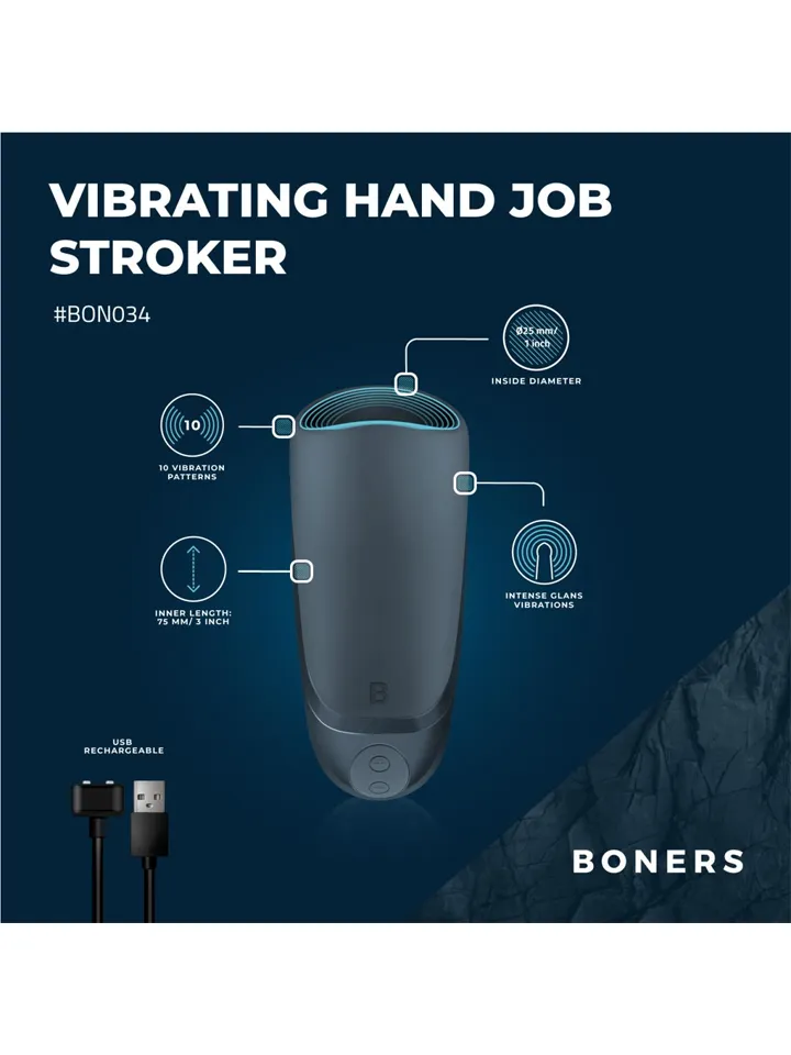 Boners Vibrating Blowjob Simulator - Masturbator 2