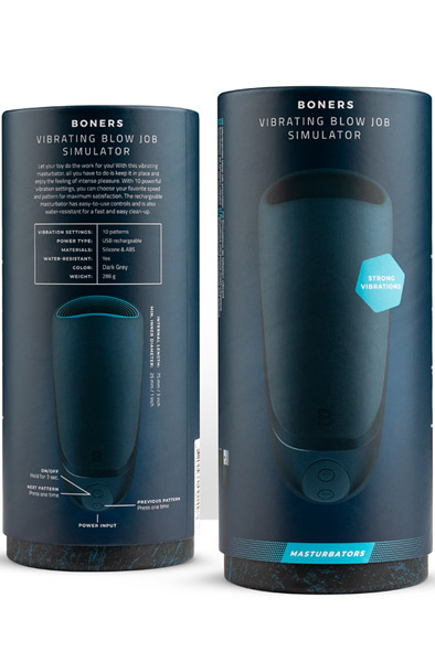 Boners Vibrating Blowjob Simulator - Masturbator 4