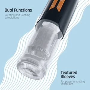 Cruizr CM09 3-in-1 Masturbator With LCD Display - Automatisk Masturbator 1