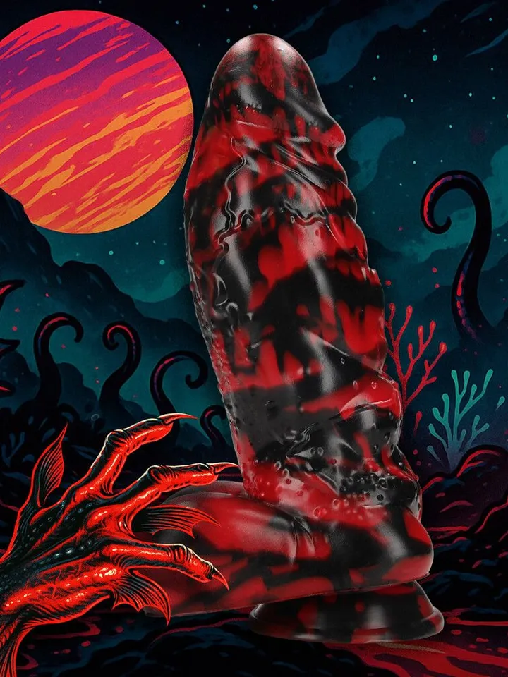 Demon Master Silicone Dildo 21,8 cm - Dragon dildo 3