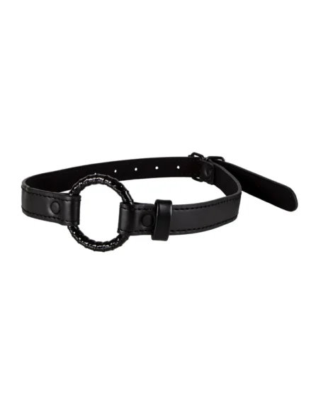 Diabolique Black Open Mouth Gag - Gag 1