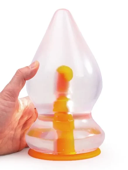 Dinoo Primal Pachy Clear 22,5 cm - XXL Buttplug 1
