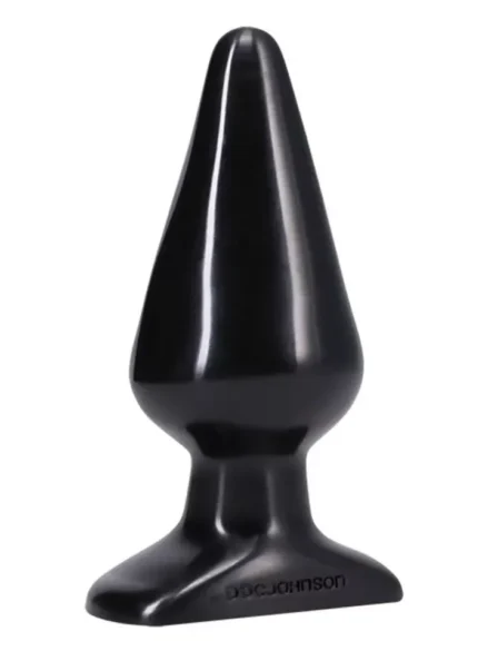 Doc Johnson Butt Plug Large Black - Analplugg 1