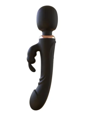 Double-Ended Rabbit Wand Vibrator - Magicwand / Massagewand 0