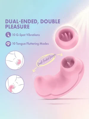 Double Pleasure Tongue & Vibration - Vibrator 1