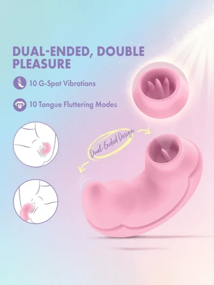 Double Pleasure Tongue & Vibration - Vibrator 1