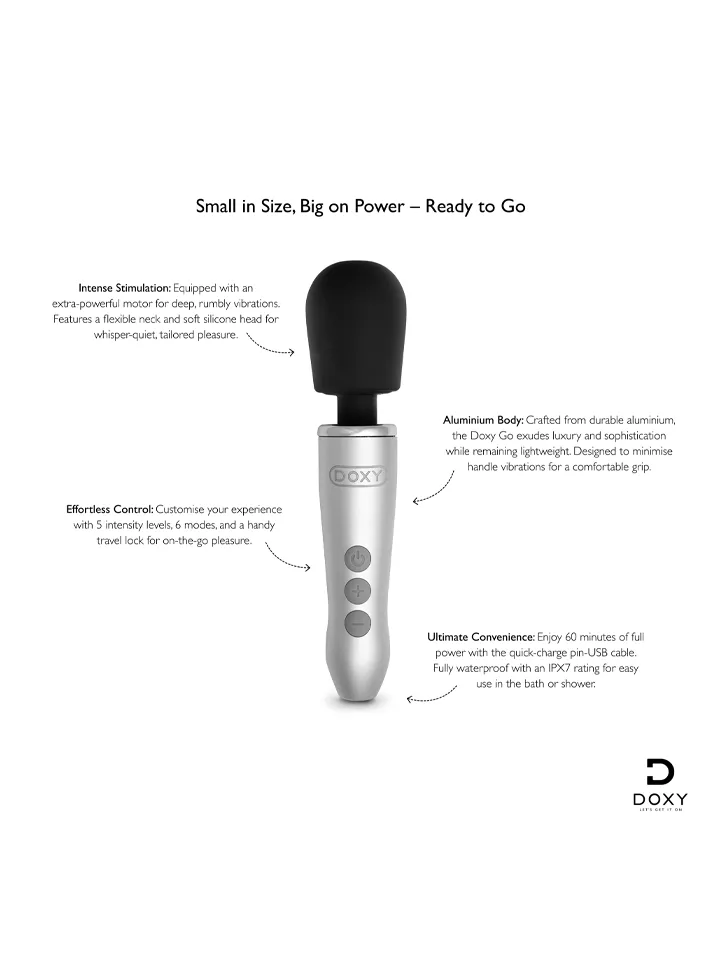Doxy Go Wand - Magicwand / Massagewand 2