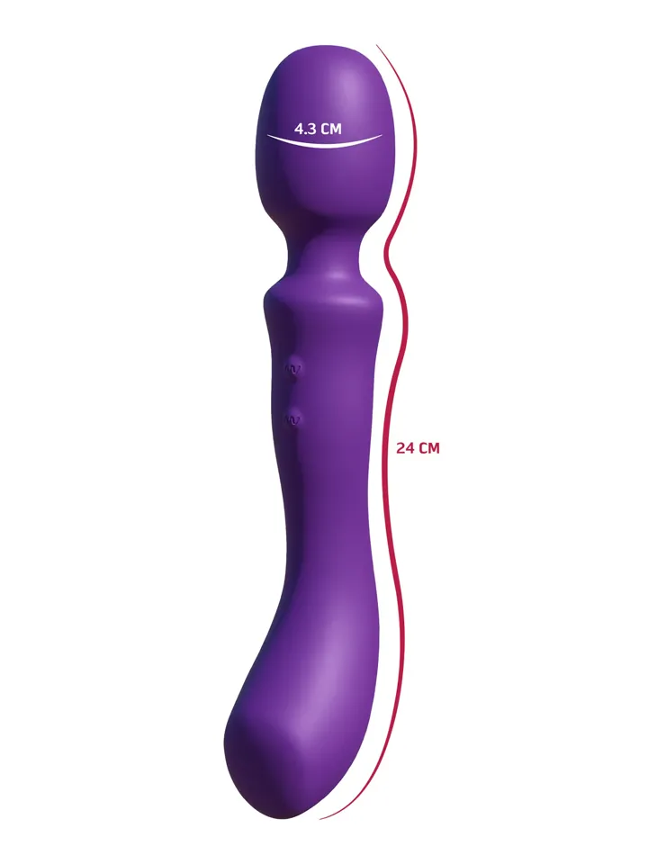 Dual-Sided Massaging Vibrating Wand - Magicwand / Massagewand 2
