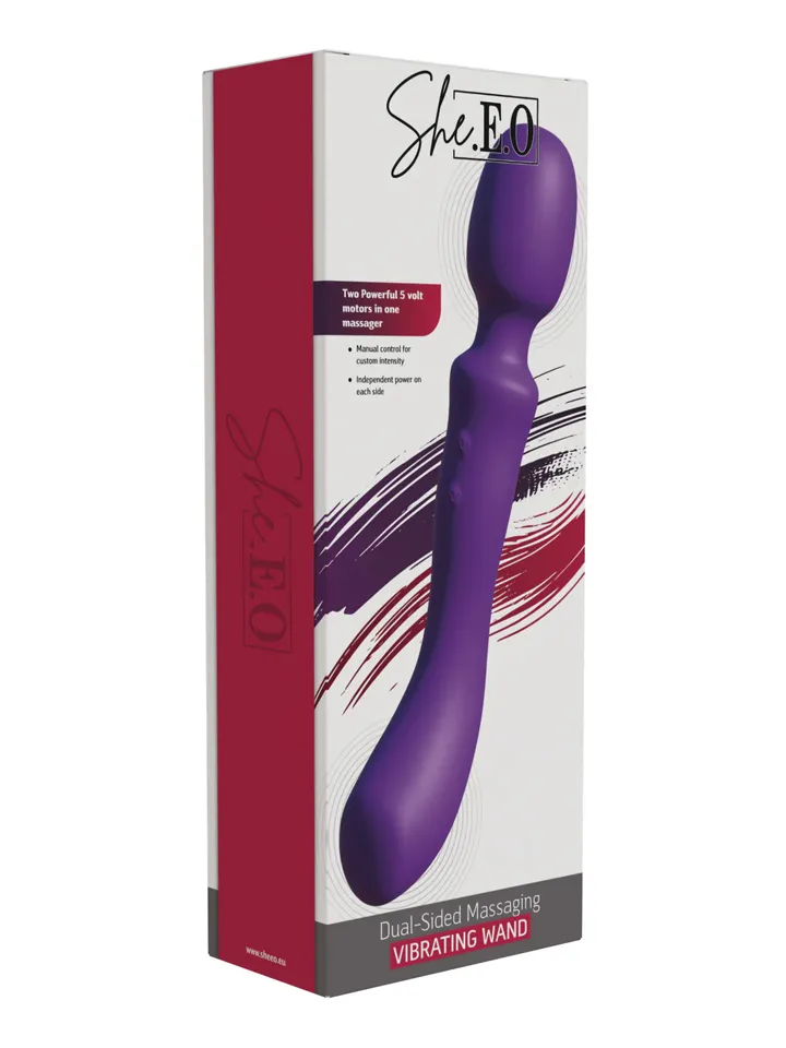 Dual-Sided Massaging Vibrating Wand - Magicwand / Massagewand 3