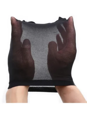 Elastic Stocking Hood - Masker & ögonbindlar för BDSM 0