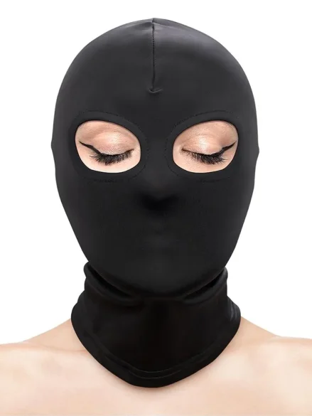 Fetish & Fashion Eyes Hood Black - BDSM mask 1