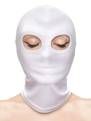 Fetish & Fashion Eyes Hood White - BDSM mask 1