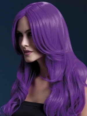 Fever Khloe Wig Neon Purple - Peruk 1