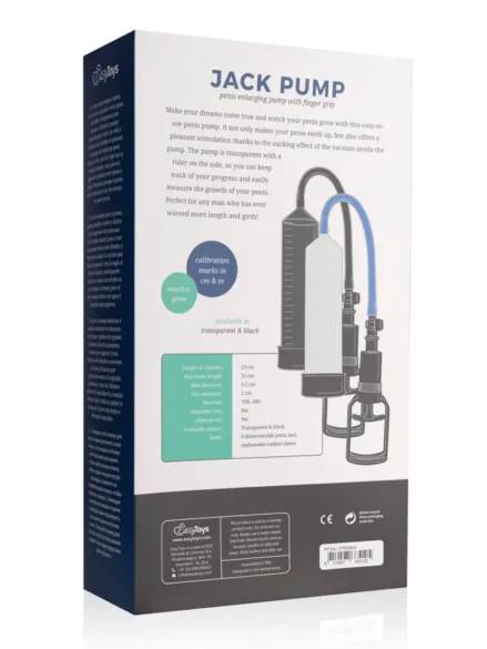 Finger Grip Penis Pump Black - Penispump 4
