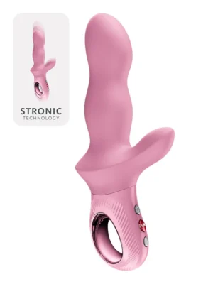 Fun Factory Bi Stronic Crave Thrusting Rabbit Pulsator Rosé - Rabbitvibrator 1