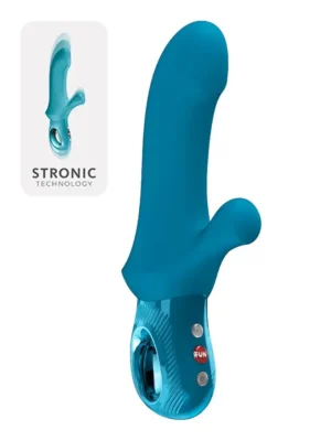 Fun Factory Bi Stronic Curve Thrusting Rabbit Pulsator Aqua - Rabbitvibrator 1