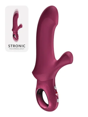 Fun Factory Bi Stronic Curve Thrusting Rabbit Pulsator Red - Rabbitvibrator 1