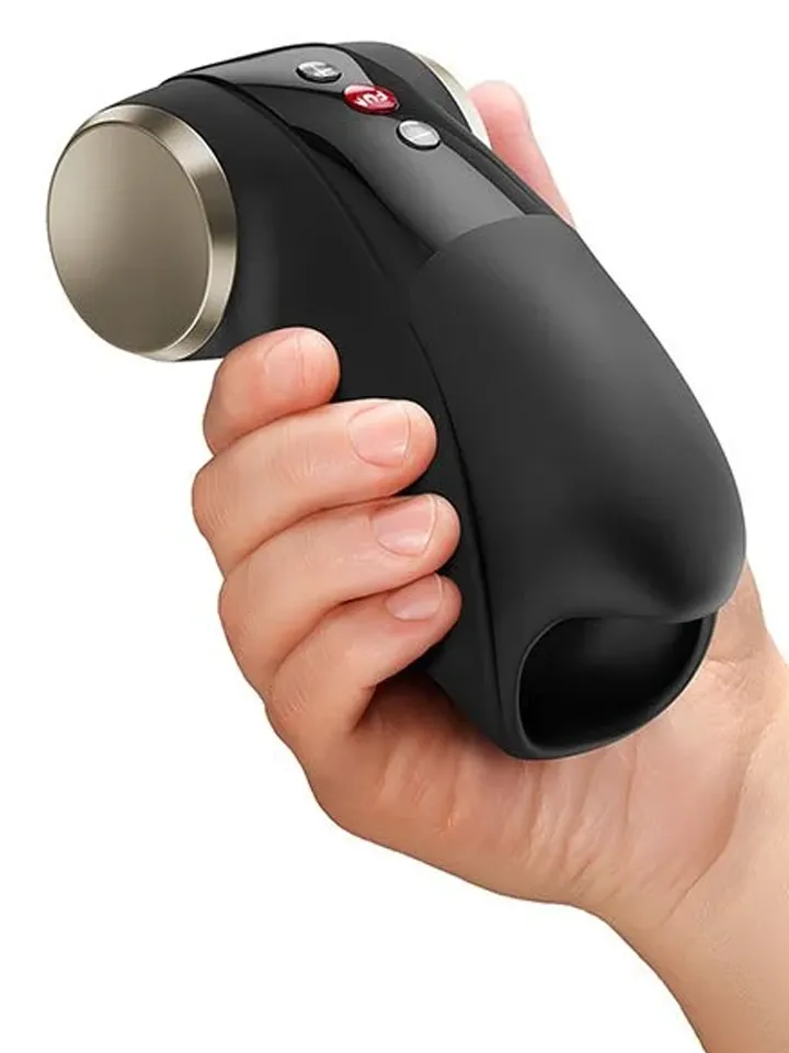 Fun Factory Cobra Libre II Vibrating Masturbator Black - Masturbator 2