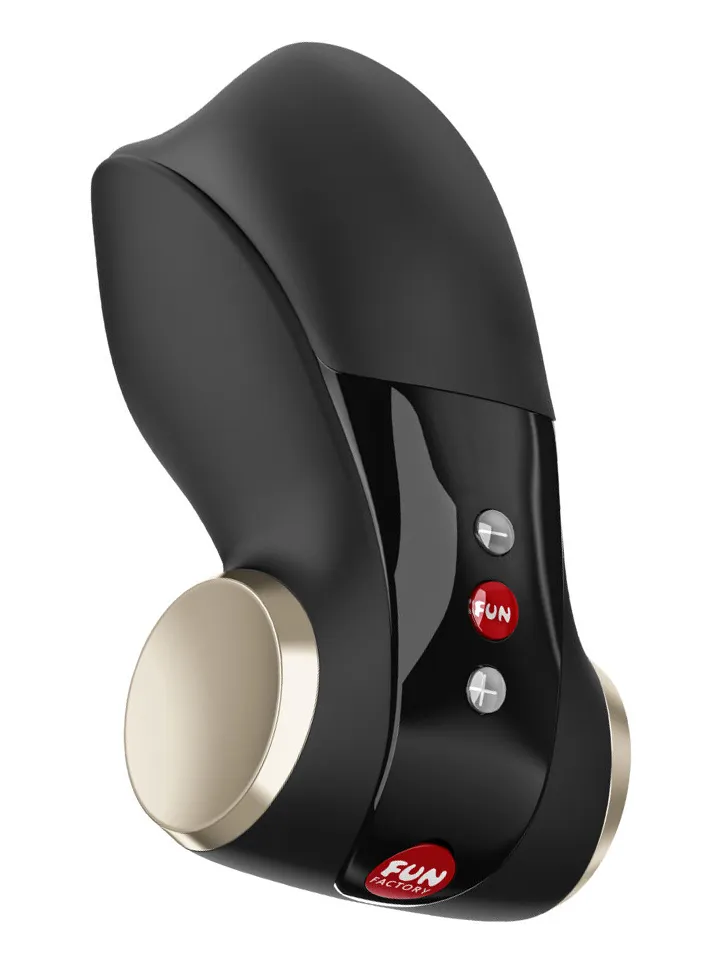 Fun Factory Cobra Libre II Vibrating Masturbator Black - Masturbator 4