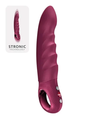 Fun Factory Stronic Deep Thrusting Pulsator Wine Red - G-punktsvibrator 1