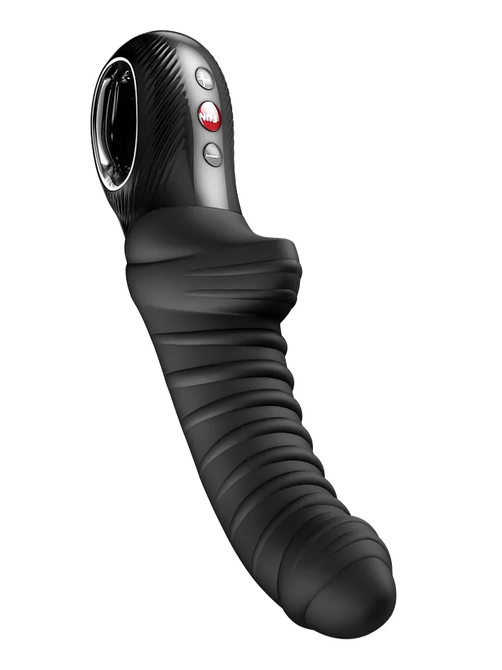 Fun Factory Tiger G-Spot Vibrator Black - Dildo med vibrator 4