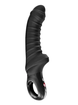 Fun Factory Tiger G-Spot Vibrator Black - Dildo med vibrator 0