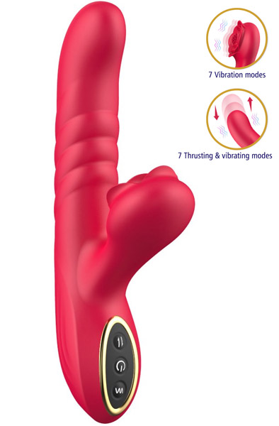G-spot Vibrator With Thrusting Motion - Rabbitvibrator 2