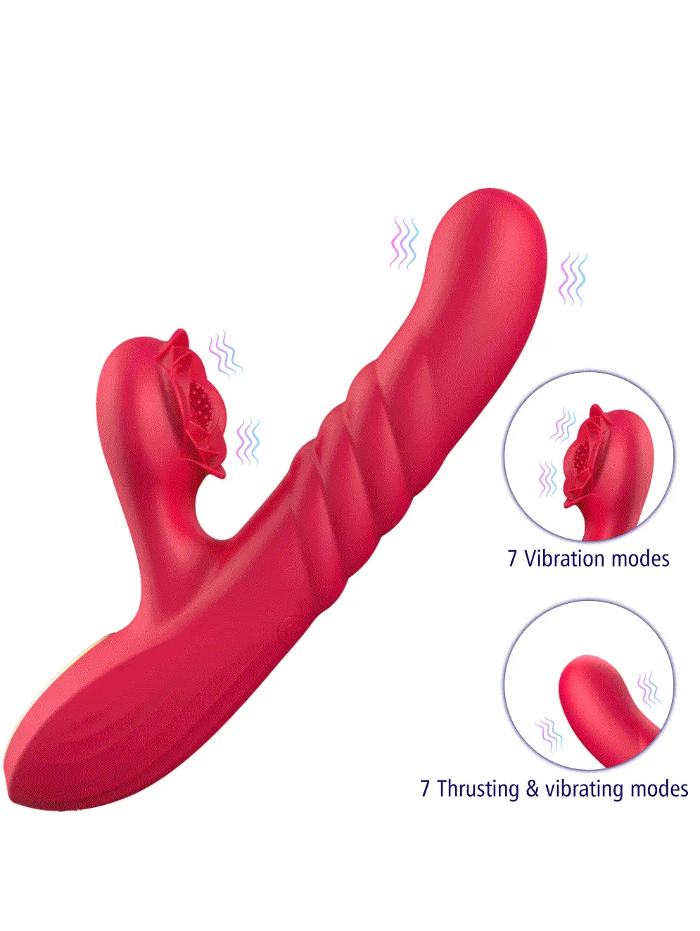 G-spot Vibrator With Thrusting Motion - Rabbitvibrator 1