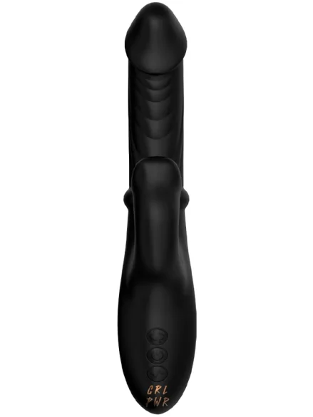Grlpwr Envy Licking & Thrusting Vibrator - Rabbitvibrator med roterande tunga 5