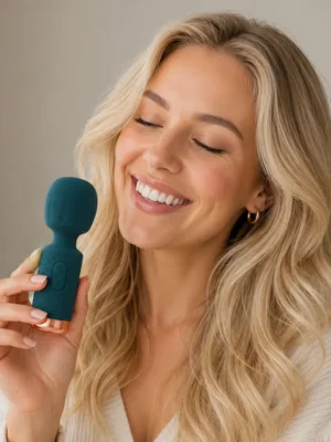 Grlpwr Mini Wand Teal - Magicwand / Massagewand 1
