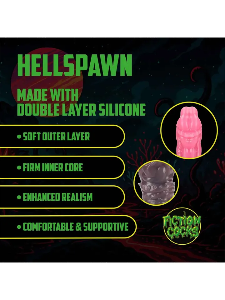 Hellspawn Fantasy Dildo 19,5 cm - Dragon dildo 0