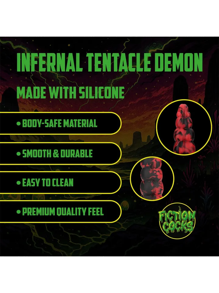 Infernal Tentacle Demon Anal Snake 37,5 cm - Extra lång analdildo 2