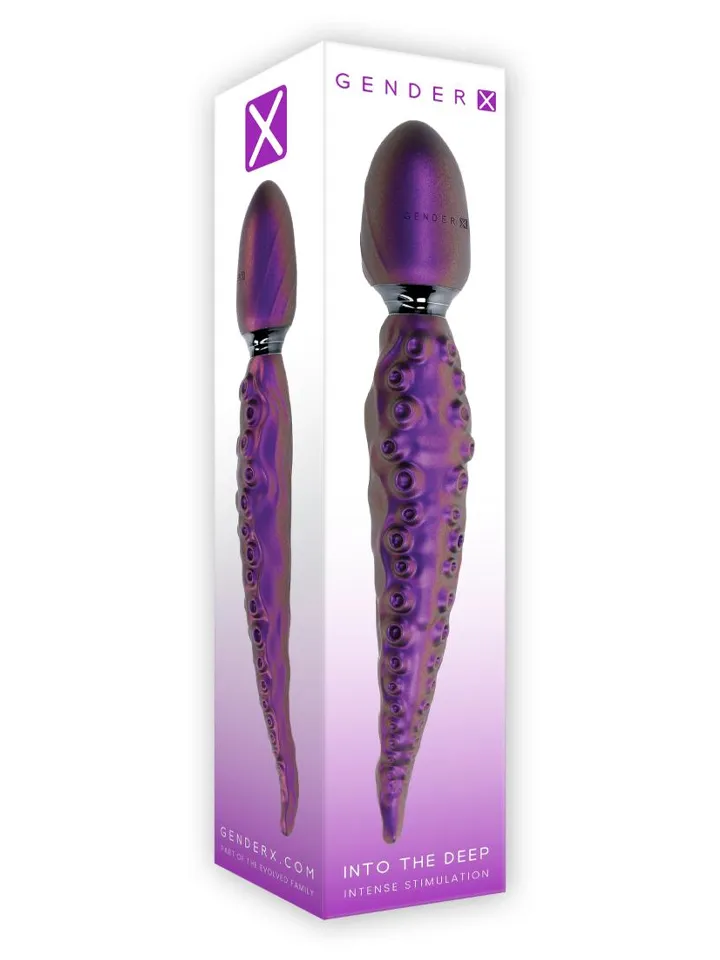 Into The Deep Tentacle Fantasy Wand/Dildo - Magicwand / Massagewand 0