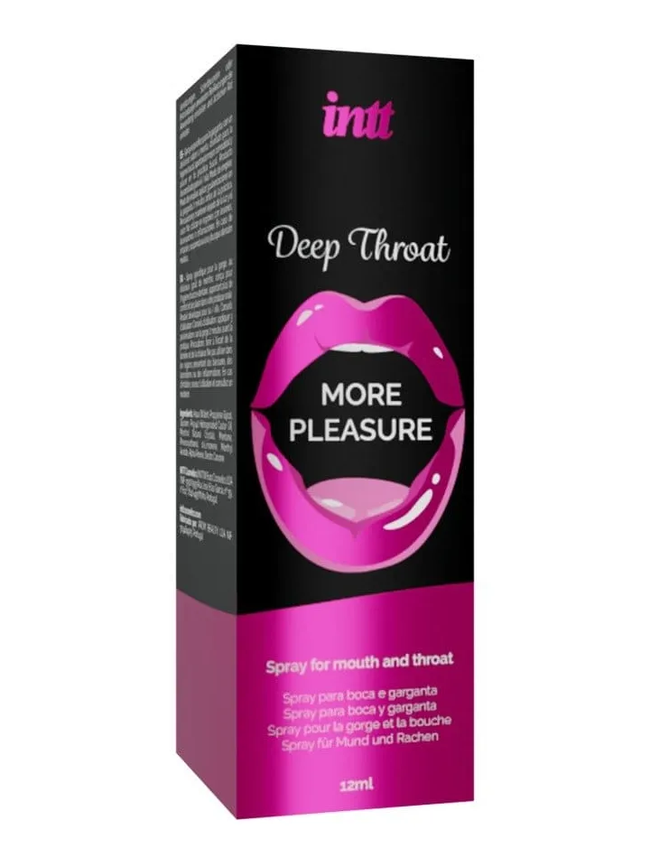 Intt Deep Throat Spray Mint 12 ml - Bedövande spray 2
