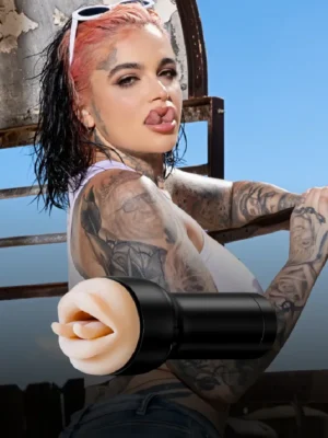 Kiiroo Feel Leigh Raven Split Tongue - Lösvagina 1