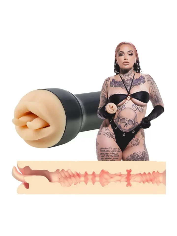 Kiiroo Feel Leigh Raven Split Tongue - Lösvagina 2