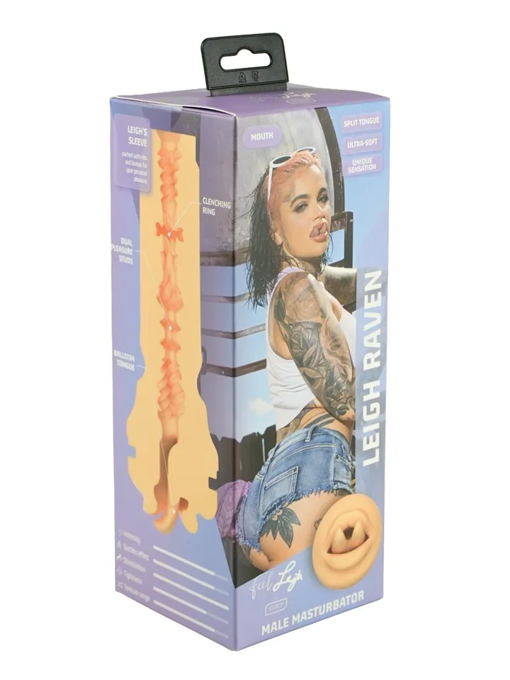 Kiiroo Feel Leigh Raven Split Tongue - Lösvagina 4