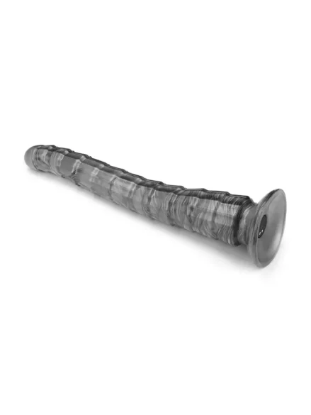 King Sized Vibrating Vibrax Slider 36,8 cm - Analdildo med vibration 3