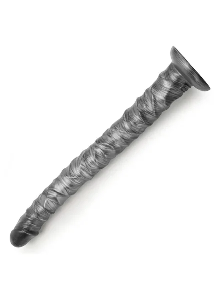 King Sized Vibrating Vibrax Slider 40,8 cm - Analdildo med vibration 3