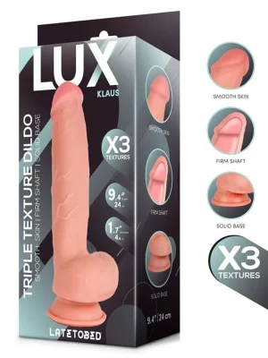 Klaus Triple Density Dildo 24 cm - Realistisk dildo 1