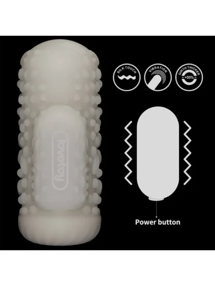 Knights Ring Vibrating Dual Purpose Sleeve-Drip - Penisförlängare/Sleeve med vibrator 3