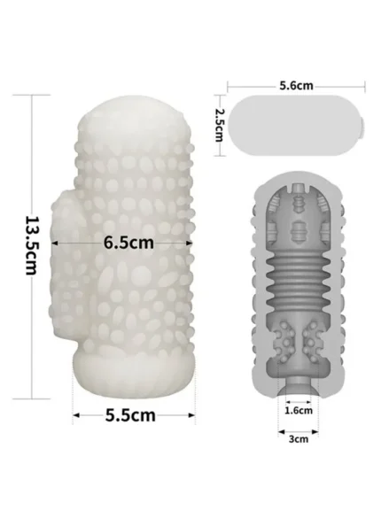 Knights Ring Vibrating Dual Purpose Sleeve-Drip - Penisförlängare/Sleeve med vibrator 4